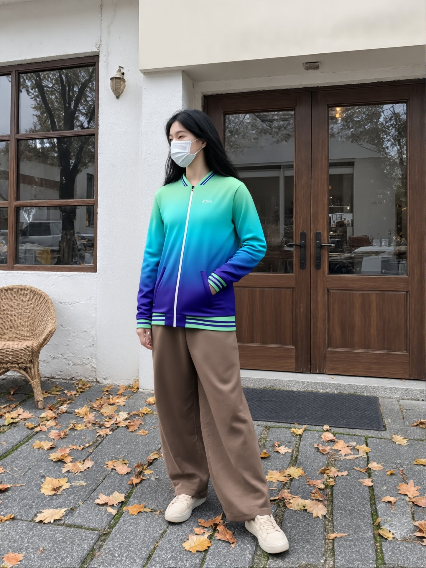 Vibrant Gradient Jacket