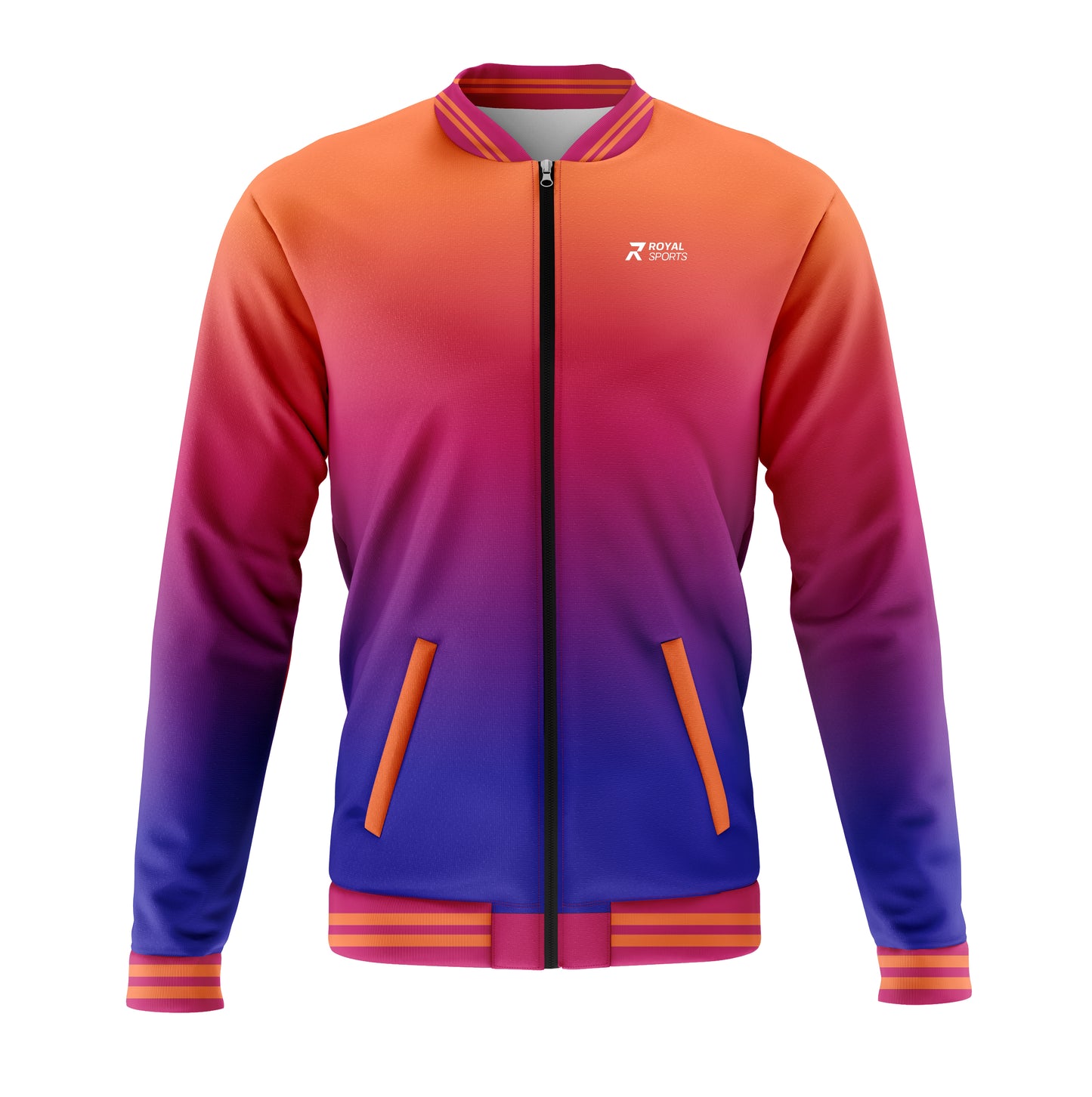 Bhagwa Blaze Sports Full sleeves Jacket