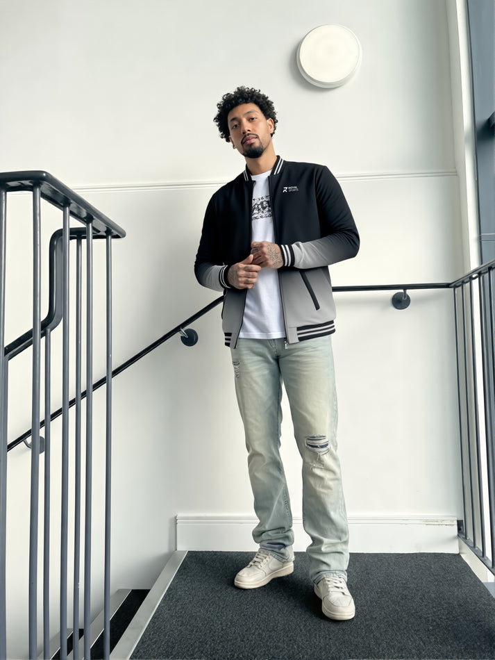 Monochrome Gradient Jacket – Royal Sports - Sublimation Sportswear ...